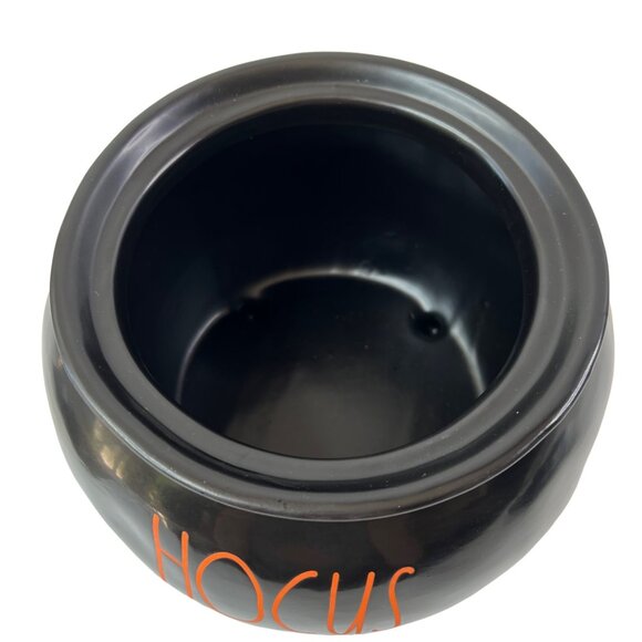 Rae Dunn Black Hocus Pocus Cauldron Canister Halloween Collectible Decor - Picture 6 of 12